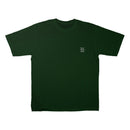Camiseta Oversized Verde Logo Bordado