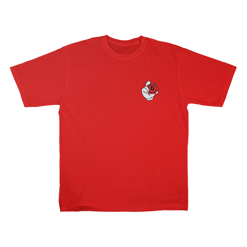 Camiseta Oversized Vermelha Precious
