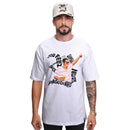 Camiseta Oversized Branca Zeca Pagodinho