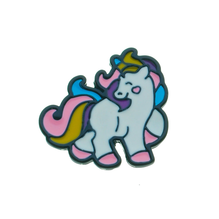 Botton Blck - Unicornio Preto