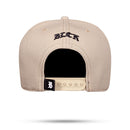 Boné Snapback Bege Aba Piano Black