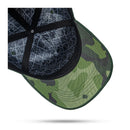 Boné Verde Musgo Snapback Logo Camuflado