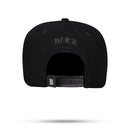 Boné Preto Snapback Nobuck Logo Colors