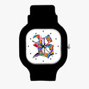 Relógio Blck Preto B New Figures