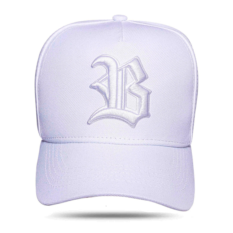 Boné Snapback Branco Paisley