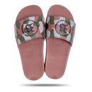 Chinelo Slide Marrom Circulo Number One Camuflado