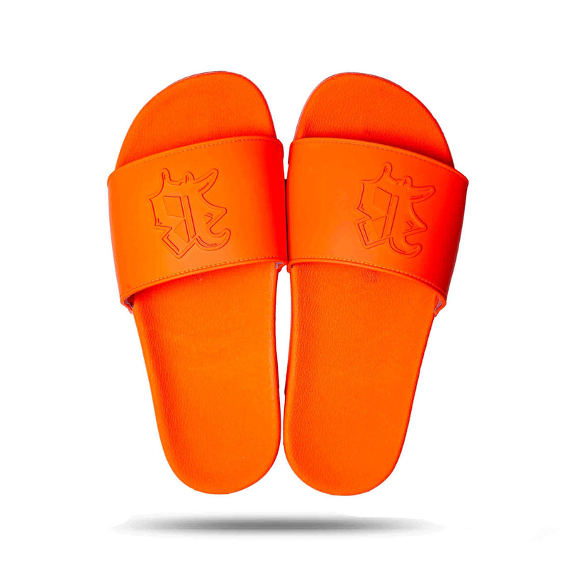 Chinelo Logo Escorrido Laranja 2.0