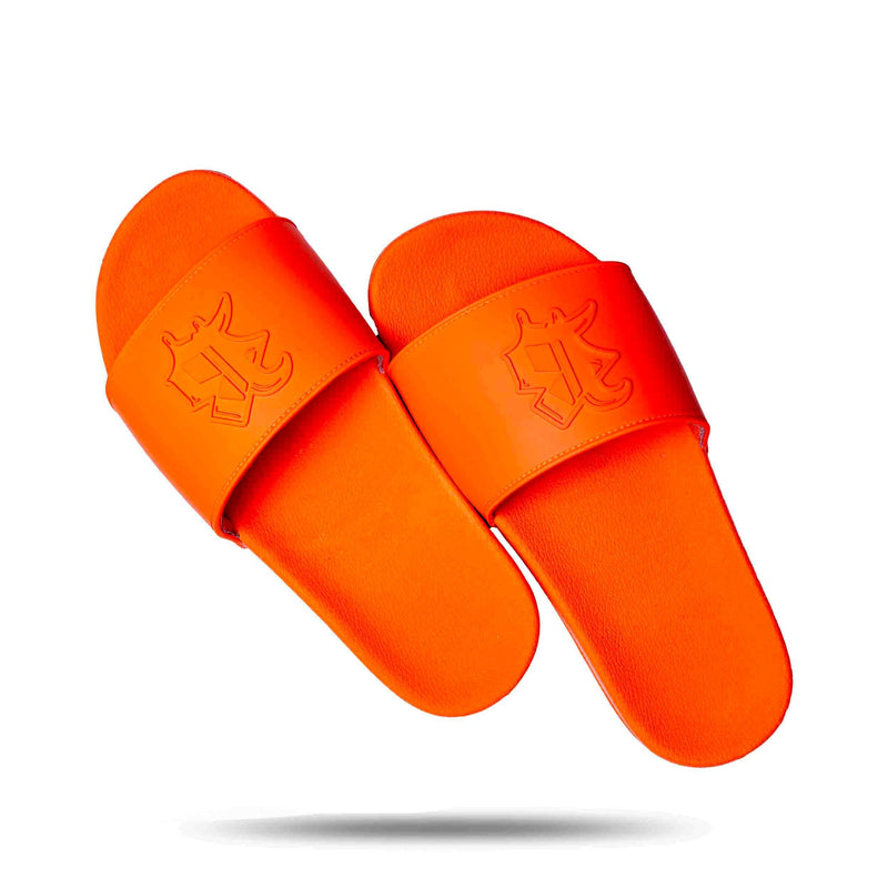 Chinelo Logo Escorrido Laranja 2.0