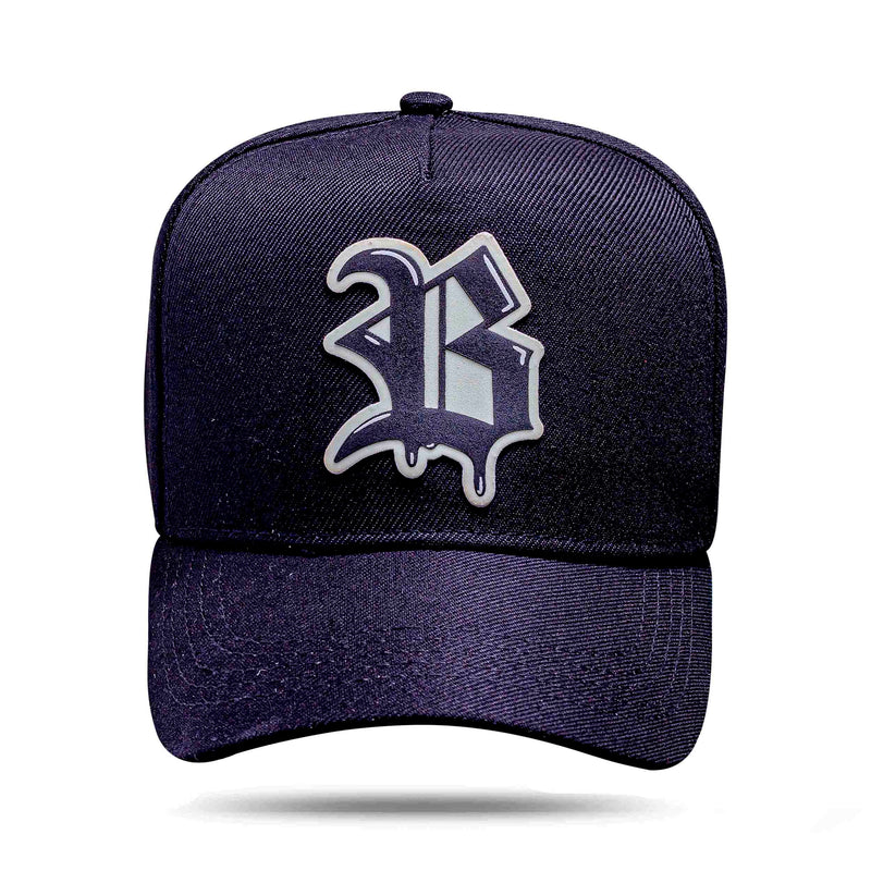 Boné Snapback Preto Neon Splash