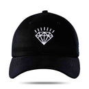 Boné Lucas Lucco - Diamond - Preto Strapback Coleção LL x BLCK