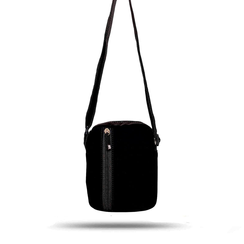 Shoulder Bag Blck Preta Circulo Number One Fosco