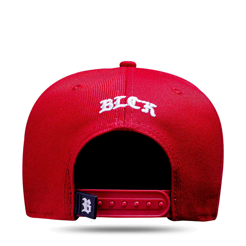Boné Snapback Luvas Piano Vermelho