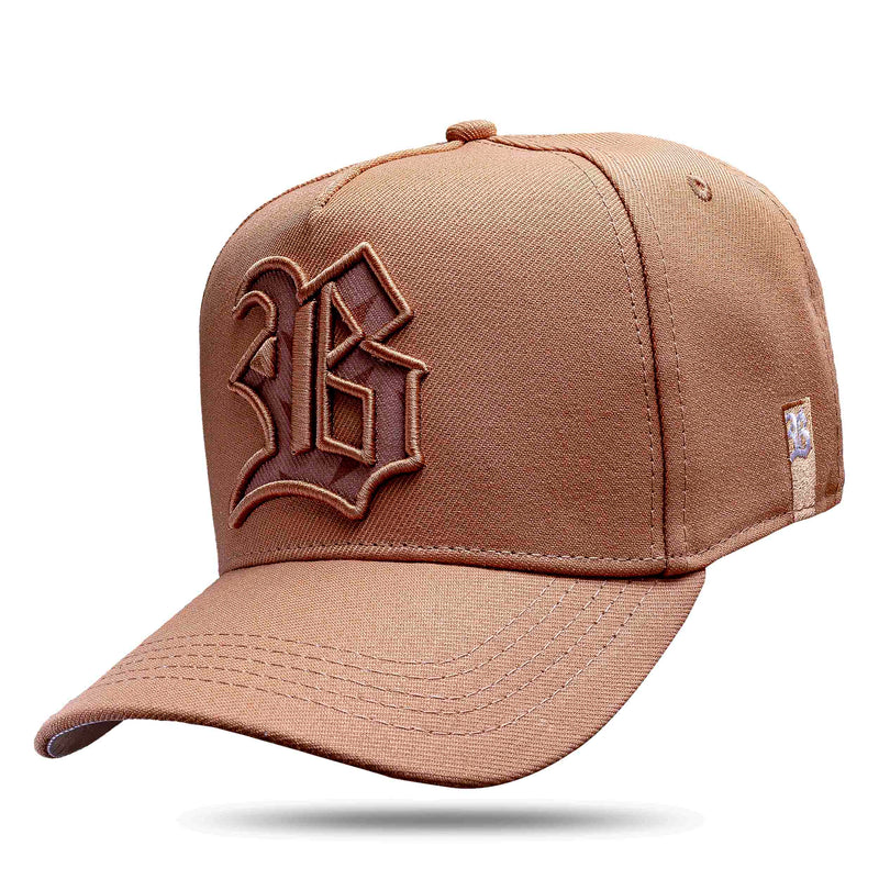 Boné Snapback Manchas Caramelo